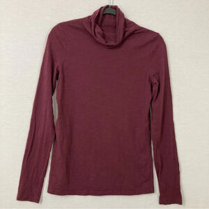 Pact Women's Burgundy Long Sleeve Blouse